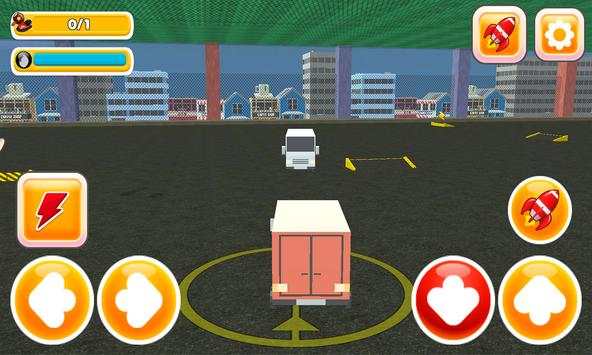 Blocky Bus Battle: Holo Rider 3D screenshot 3
