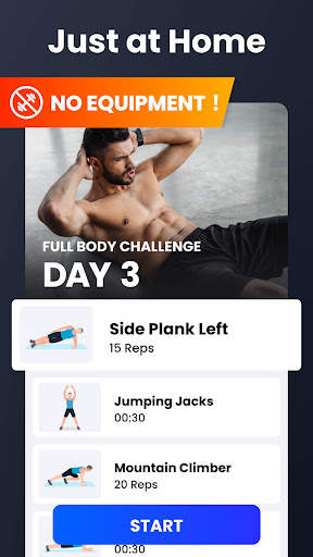 Home Workout - No Equipment screenshot 5
