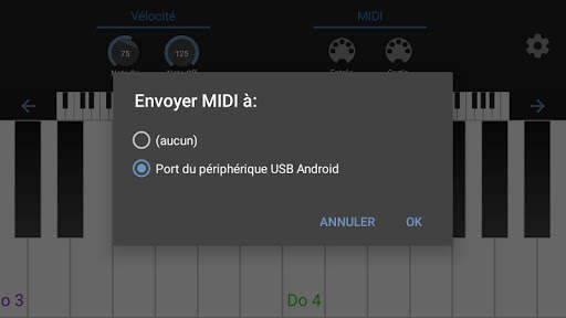 Clavier MIDI screenshot 3