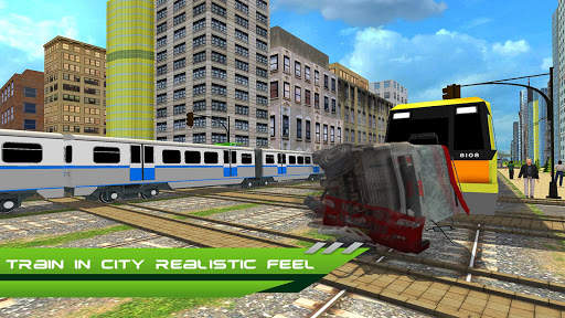 Driving Metro Train Sim 3D screenshot 11