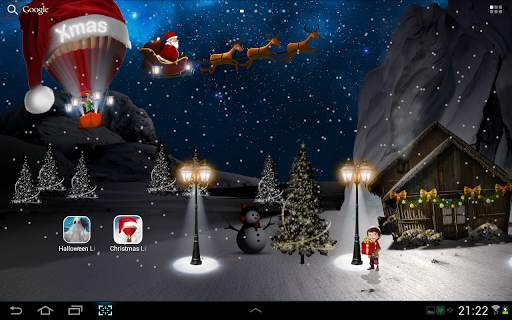 Free Christmas Live Wallpaper 8 تصوير الشاشة