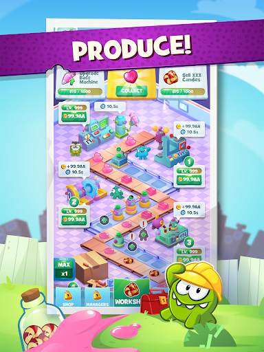 Om Nom Candy Factory screenshot 6