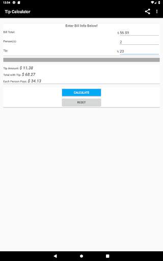 Free Tip Calculator screenshot 13