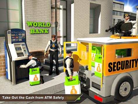 ATM Cash-in-Transit Security Van Simulator 2018 screenshot 1