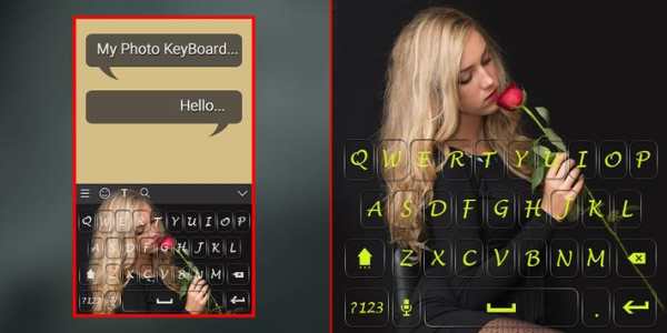 My Photo on keyboard screenshot 1