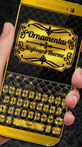Ornamental Premium Keyboard Theme screenshot 2