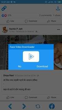 Video Downloader For Facebook: FB Video Downloader screenshot 1