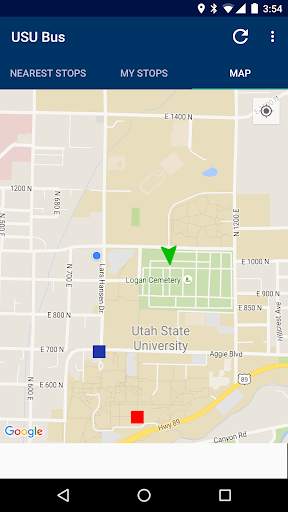 USU Bus screenshot 2