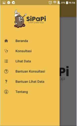 Sistem Pakar Kopi (SiPaPi) screenshot 2