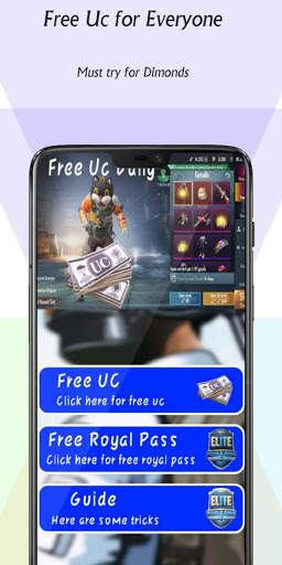 Free Uc and Royal Pass S16 fire dimonds screenshot 1