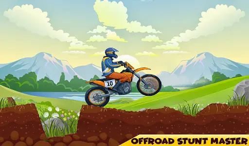 Off-Road Bike Racing Game - Tricky Stunt Master 5 تصوير الشاشة