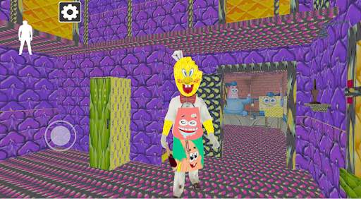 Granny Ice Scream Sponge: The scary Game Mod screenshot 1