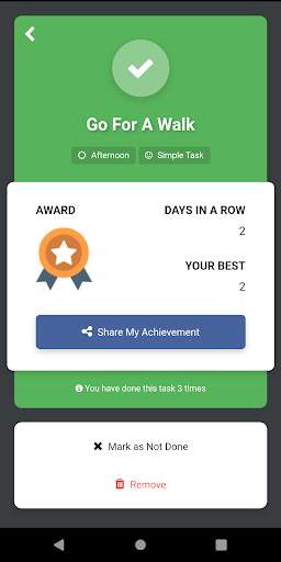 Just For Today - Habit Tracker & Daily Planner screenshot 7
