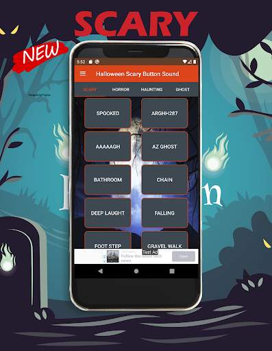 Halloween Funny Prank Scary Horror Sound Effect screenshot 2