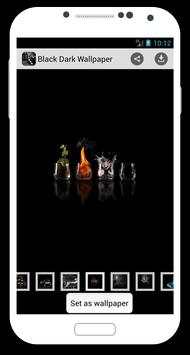 Black Dark Wallpaper screenshot 1