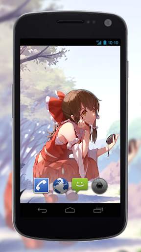 Magic Girls Live Wallpaper screenshot 2