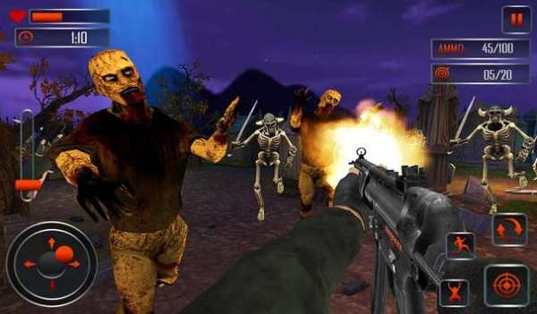 menembak zombie survival perbatasan screenshot 14