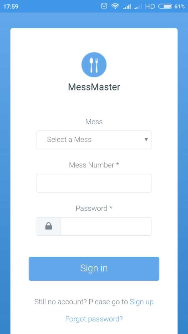 MessMaster screenshot 2