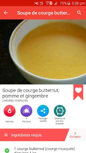Recettes de soupe screenshot 3