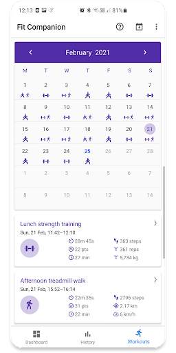 Fit Companion screenshot 8