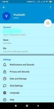 V CHAT screenshot 2