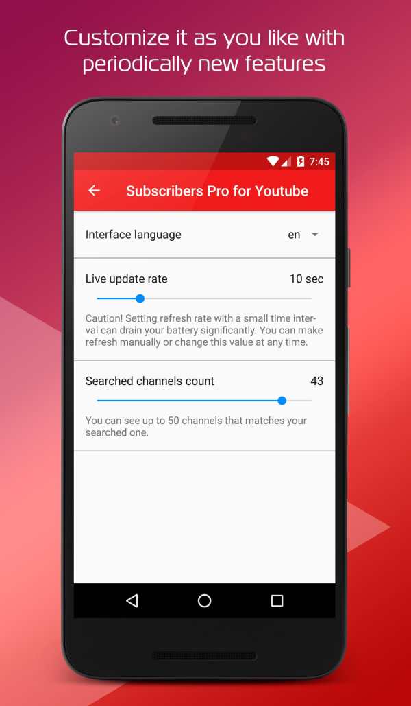 Subscribers Pro - for Youtube screenshot 5