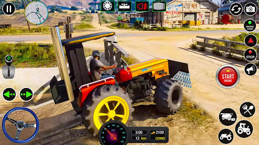 Drive Tractor: Farming Game 3D screenshot 4
