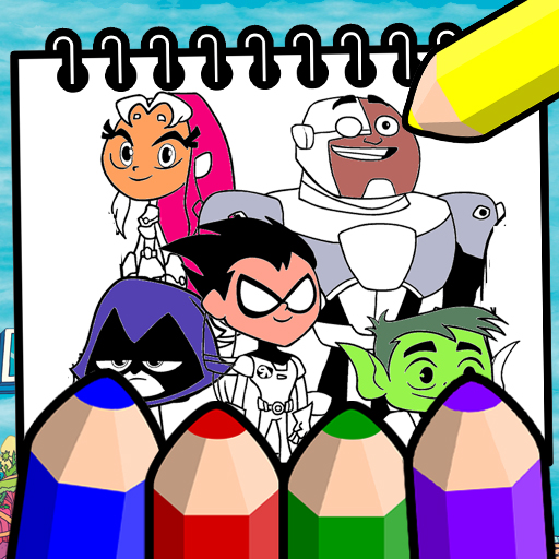 Coloriage Teen Titans icon