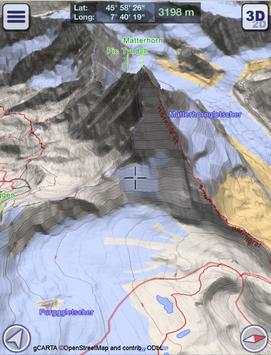 GeoFlyer Europa 3D - Offline-Karten GPS Outdoor screenshot 6