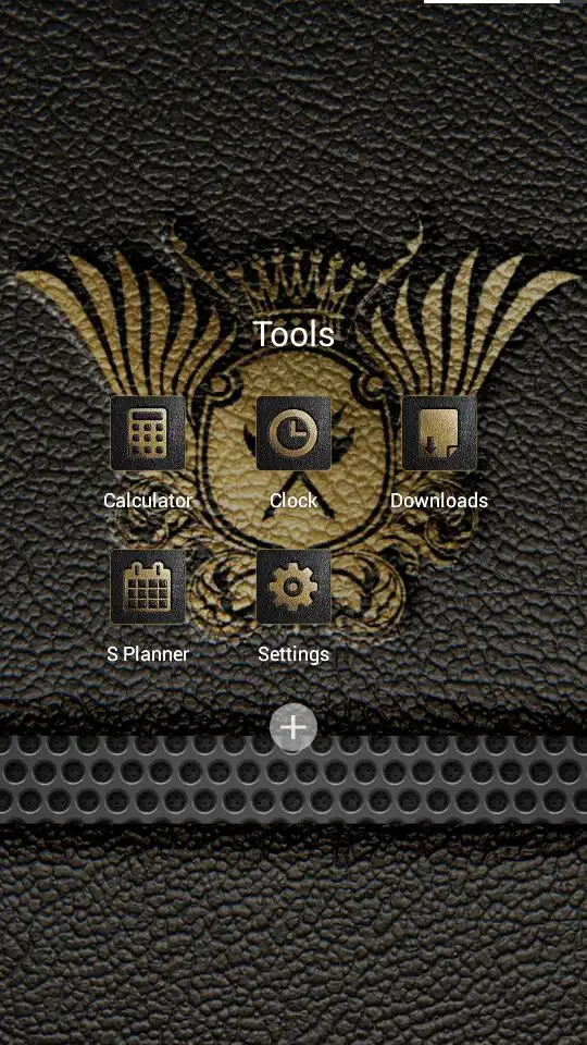 Leather Solo Launcher Theme screenshot 6
