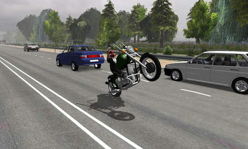 Russian Moto Traffic Rider 3D screenshot 6