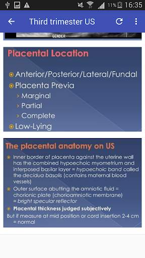 2nd & 3rd trimester OB/GY Ultrasound 7 تصوير الشاشة