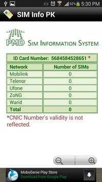 SIM Info Pakistan screenshot 4