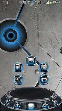 BlueFuture Next Launcher Theme screenshot 1