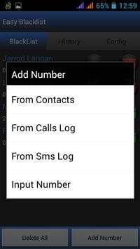 Easy BlackList screenshot 5