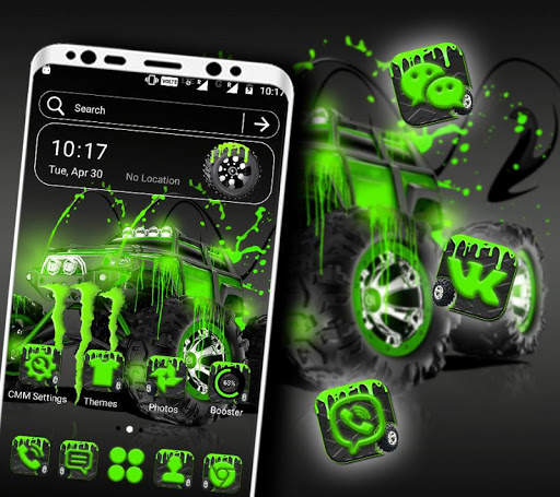 Monster Truck Launcher Theme screenshot 1