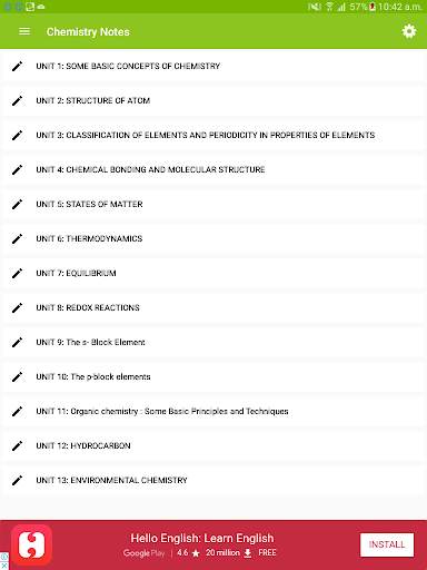 Class 11 Chemistry Notes screenshot 8