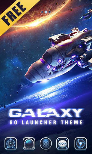 (FREE)Galaxy GO Launcher Theme screenshot 1