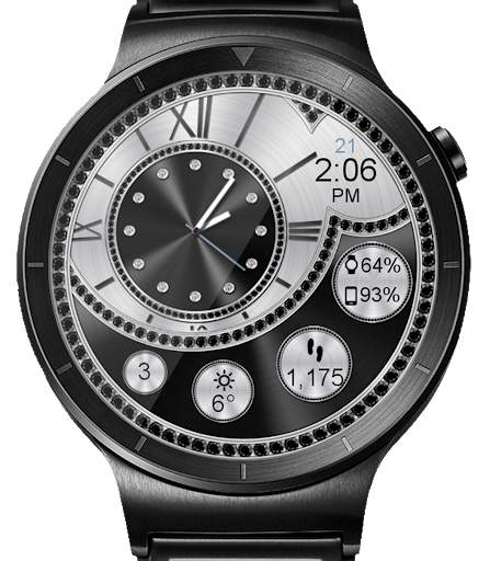 Diamond Bliss HD WatchFace Widget & Live Wallpaper screenshot 12