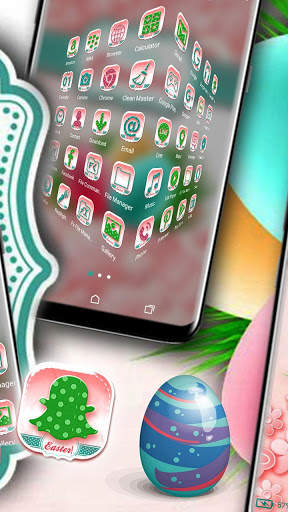 Easter Egg Launcher Theme 3 تصوير الشاشة