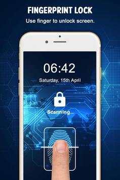 Fingerprint Lock Screen Prank screenshot 2