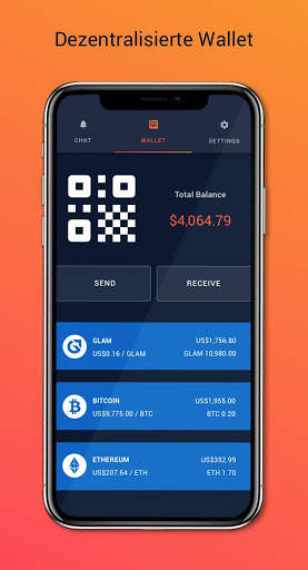 Glamster - Die All-In-One Smarte Messaging DApp! screenshot 3