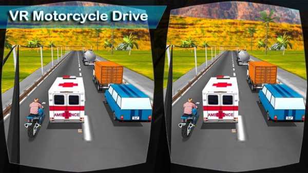 VR Motorbike Racing - Real feel VR games 2017 screenshot 5