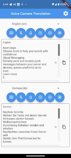 Voice Camera Translation screenshot 1
