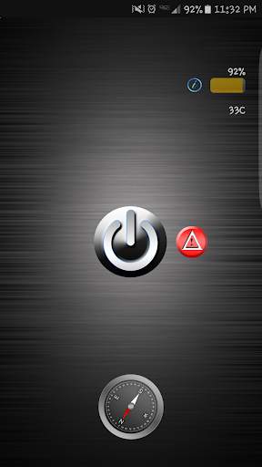 Flashlight for Samsung Galaxy 2 تصوير الشاشة
