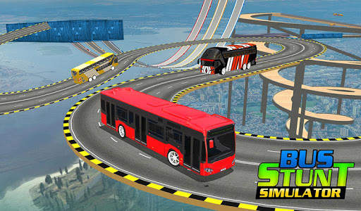 Mega Ramp Bus Stunt Racing: Bus Jumping Game 2021 screenshot 9