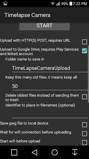 Network Timelapse Camera GPL screenshot 6