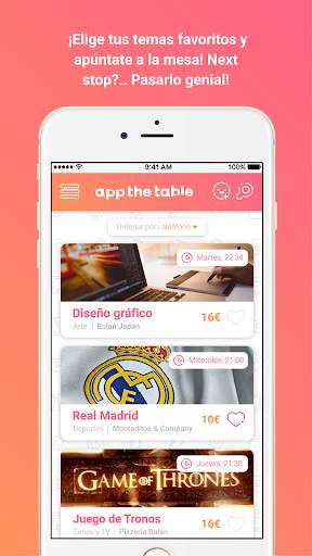 App the Table screenshot 1