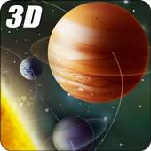 3D Solar System Live Wallpaper 3D Screensaver Free 1.0