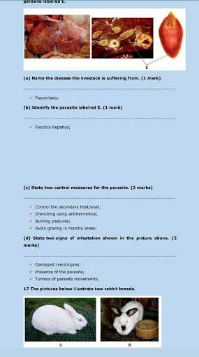 KCSE Agriculture Revision screenshot 5